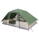 Family Tent with Rainfly Water-resistant 6-Person Green 42042202