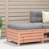 Garden Footstool Natural wood Solid Douglas Fir wood Medium 844901