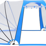 Pool Dome Oval 530x410x210 cm 92795