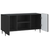 TV Cabinet Black 102 x 34.5 x 52 cm Engineered Wood 894466