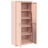 Storage Cabinet Pink 80 x 40 x180 cm Steel 3406185