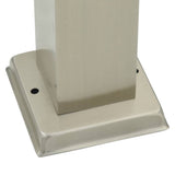 Bollard Lights with Outlet 3 pcs 110 cm Stainless Steel IP44 4006064