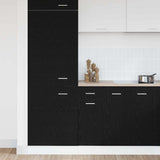 Hanging Cabinet Black Oak 30 x 46 x 81.5 cm Engineered Wood 863237