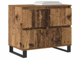 Sideboard 2 pcs Old Wood 60 x 35 x 70 cm 3394545