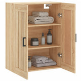 Wall Mounted Cabinet Sonoma Oak 69.5x34x90 cm Engineered Wood 830383