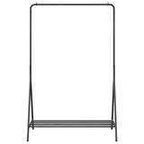 Clothes Rack with Storage Black 100 x 56 x 154 cm Steel 868444