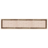 Rug Runner MARSA Black 100 x 450 cm Polyester and PVC 42023343