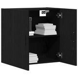 Wall-mounted Cabinet Black Oak 60 x 31 x 60 cm Engineered Wood 862946