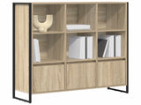 Book Cabinet 2 pcs Sonoma 99.5 x 30 x 108 cm Engineered Wood 3403023
