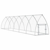 Chicken Cage Silver 600x105x120 cm Galvanised Steel 172554