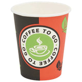 1000 pcs Disposable Coffee Cups Paper 240 ml 30085