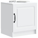 Bedside Cabinet 2 pcs White 43 x 34.5 x 47 cm Engineered Wood 895716