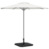 5 Piece Garden Parasol Base Set Granite and Steel 3318588