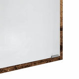 Mirror Wall-mounted Old Wood 90 x 8.5 x 37 cm Engineered Wood 875419