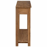 Console Table Natural 90 x 30 x 80 cm Solid Teak Wood 42024245