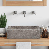 149156 Sink 45x30x12 cm Marble High Gloss Grey