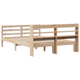 Bed Frame with Headboard without Mattress 140x190 cm 3306637
