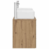 Bathroom Cabinet Set 3 pcs Artisan Oak 49.5 x 41 x 63 cm 3405834