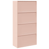 Storage Cabinet Pink 90 x 40 x 180 cm Steel 3406167