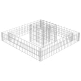 ZNTS Gabion Planter Galvanised Steel 120x120x20 141625