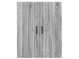 Wall Cabinet LUCCA Grey Sonoma 60 x 31 x 100 cm Engineered Wood 885141