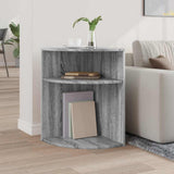 End Table Grey Sonoma 39.7 x 39.7 x 60 cm Engineered Wood 891136
