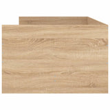Bed Frame without Mattress Sonoma Oak 75x190 cm Small Single Small Single 3207359
