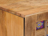 Bathroom Sink Cabinet Natural 62 x 33 x 58 cm Solid Mango Wood 4018279