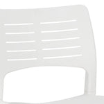 Garden Chairs 2 pcs White Polypropylene 317729