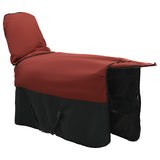 Horse Blanket Bordeaux and Black 95 cm Polyester 42013129