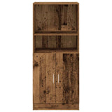 Kitchen Cabinet Old Wood 57x41.5x131.5 cm Engineered Wood 860128
