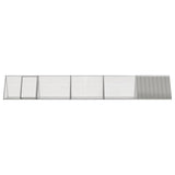 Rabbit Cage Grey 504,5x80,5x71 cm Galvanised Steel 3106451