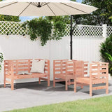 3 Piece Garden Lounge Set Solid Wood Douglas 825147