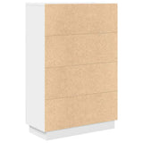 Desk with Shelf White 71.5 x 31.5 x 106.5 cm Engineered Wood 869482