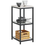 Kitchen Storage HATTEM Silver 40 x 50 x 92 cm Steel 874973