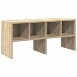 Shoe Rack Stackable Sonoma Oak 89.5x30x40 cm 858843