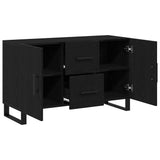 Sideboard Black Oak 100 x 36 x 60 cm Engineered Wood 862960