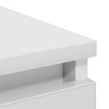 Sideboard White 37.5x35x76 cm Engineered Wood 861724