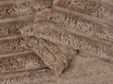 Throw Blankets 6 pcs Camel 150 x 130 cm Fleece 42016869