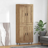 Highboard 2 pcs Artisan Oak Engineered Wood 3415948