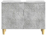 Bathroom Sink Cabinet DELFT Concrete Grey 59.5 x 31.5x 59 cm 897008
