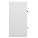 Locker Cabinets 2 pcs Light Grey 90x45x92,5 cm Steel 3095223