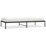 Metal Bed Frame without Mattress Black 100x200cm 350841