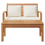 Garden Sofa Set Natural Solid teak wood 42006406