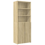 Storage Cabinet Sonoma Oak 70x42.5x225 cm Engineered Wood 3281317