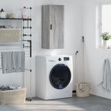Wall Mounted Cabinet Grey Sonoma 34.5x34x90 cm 828874