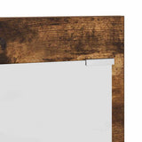 Wall-Mounted Coat Rack with Shelf Smoked Oak 70 x 10 x 90 cm 874527