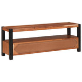 Media Cabinet Brown 110 x 30 x 40 cm Solid Acacia Wood 4104009