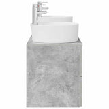 Bathroom Cabinet Set 3 pcs Concrete Grey 62.5 x 44.5 x 50 cm 3405870