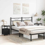 Bedside Cabinets 2 pcs Black Oak 34x35.5x50 cm Engineered Wood 862138
